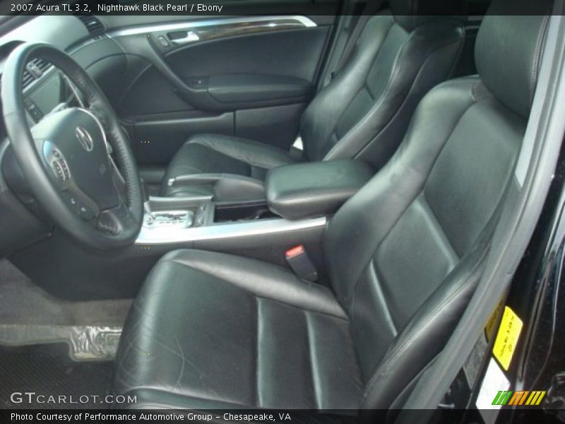 Nighthawk Black Pearl / Ebony 2007 Acura TL 3.2