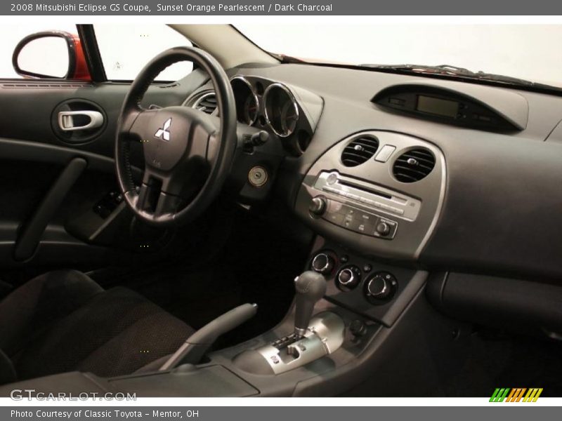 Sunset Orange Pearlescent / Dark Charcoal 2008 Mitsubishi Eclipse GS Coupe