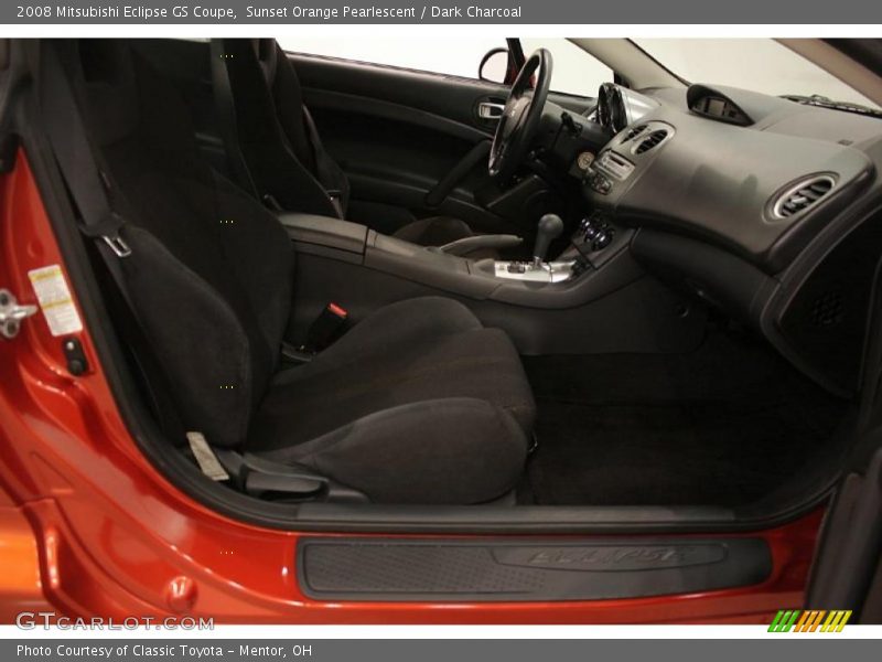 Sunset Orange Pearlescent / Dark Charcoal 2008 Mitsubishi Eclipse GS Coupe