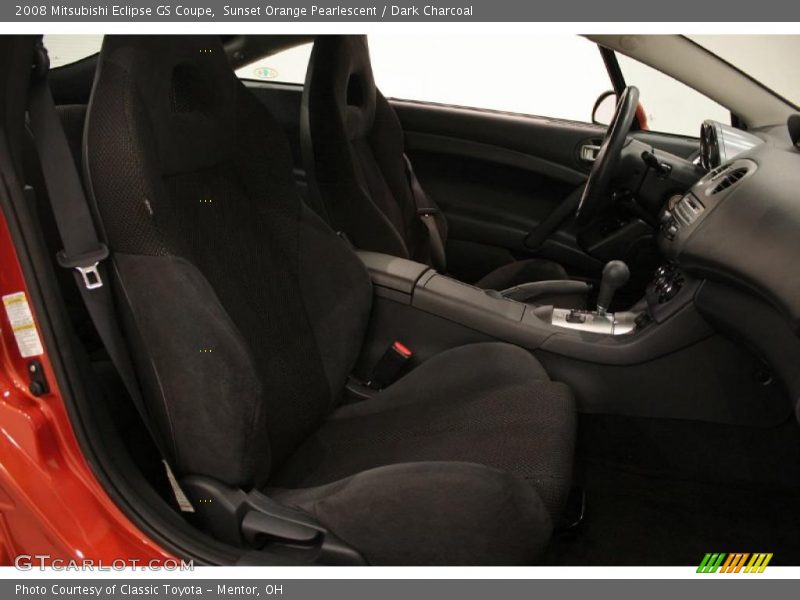 Sunset Orange Pearlescent / Dark Charcoal 2008 Mitsubishi Eclipse GS Coupe