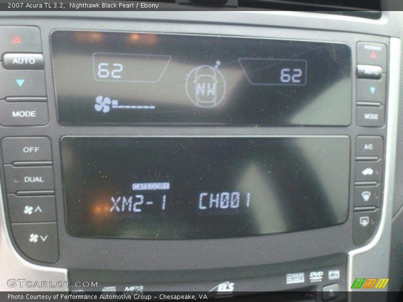 Nighthawk Black Pearl / Ebony 2007 Acura TL 3.2