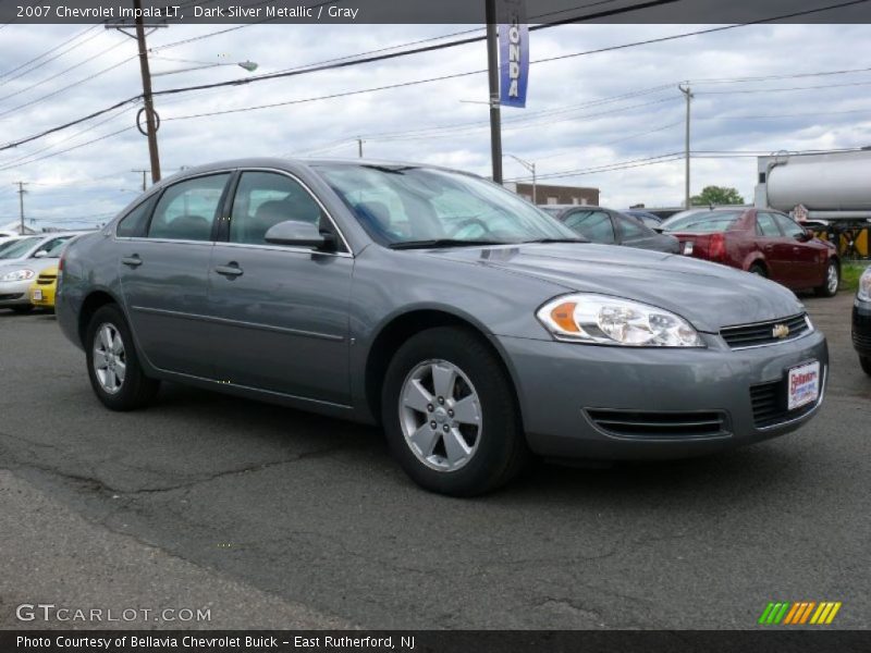 Dark Silver Metallic / Gray 2007 Chevrolet Impala LT