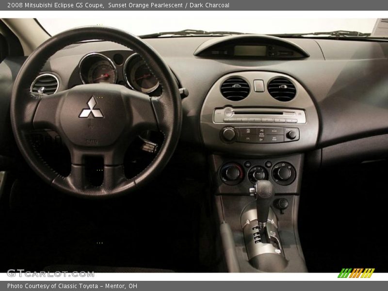 Sunset Orange Pearlescent / Dark Charcoal 2008 Mitsubishi Eclipse GS Coupe