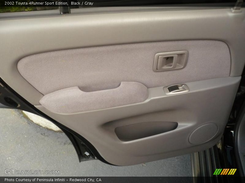 Black / Gray 2002 Toyota 4Runner Sport Edition