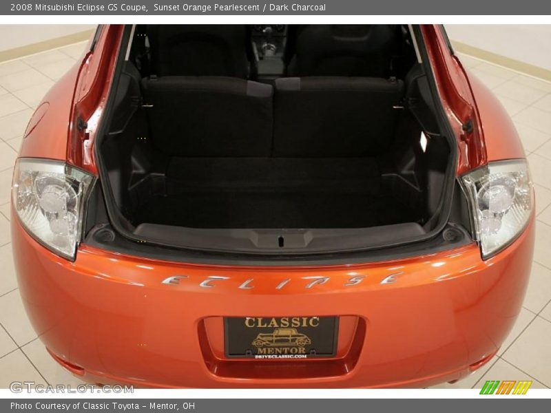 Sunset Orange Pearlescent / Dark Charcoal 2008 Mitsubishi Eclipse GS Coupe