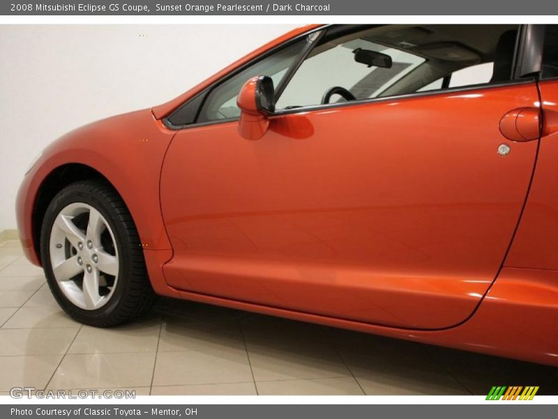 Sunset Orange Pearlescent / Dark Charcoal 2008 Mitsubishi Eclipse GS Coupe