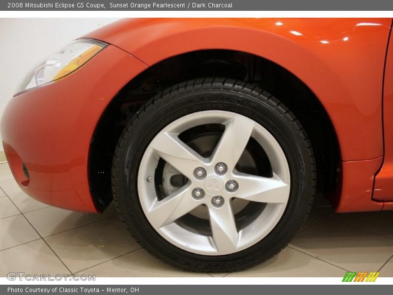 Sunset Orange Pearlescent / Dark Charcoal 2008 Mitsubishi Eclipse GS Coupe