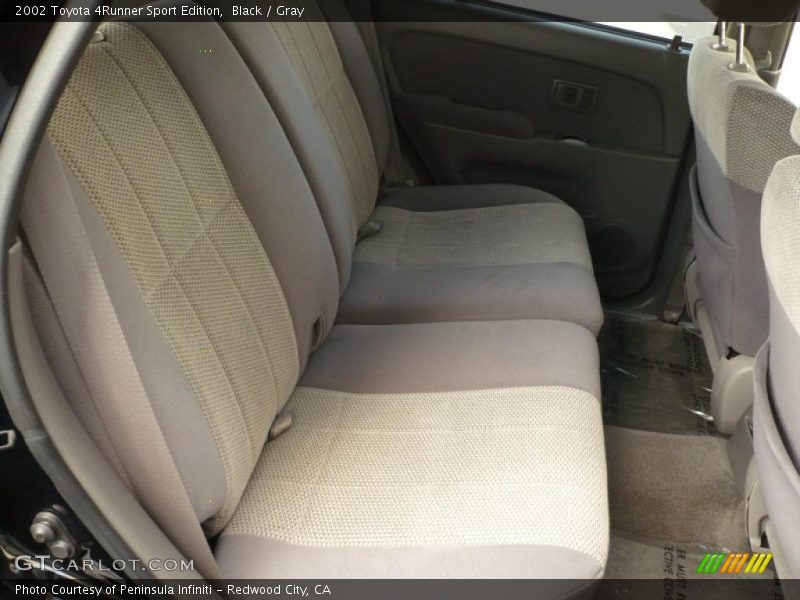 Black / Gray 2002 Toyota 4Runner Sport Edition
