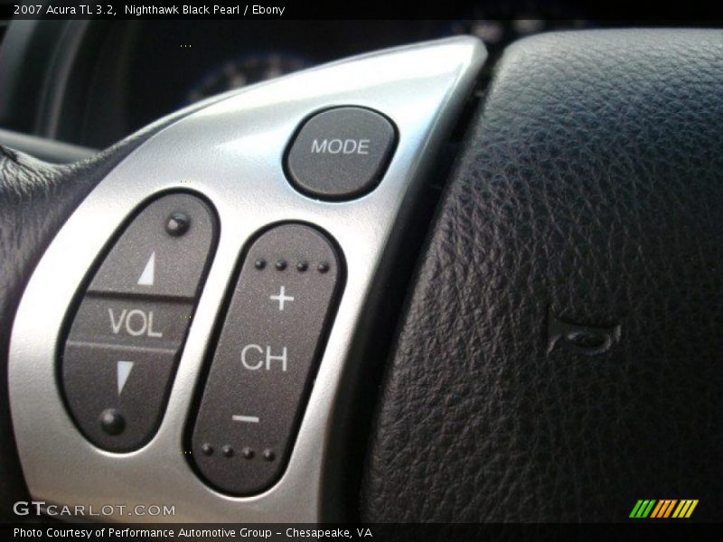 Nighthawk Black Pearl / Ebony 2007 Acura TL 3.2