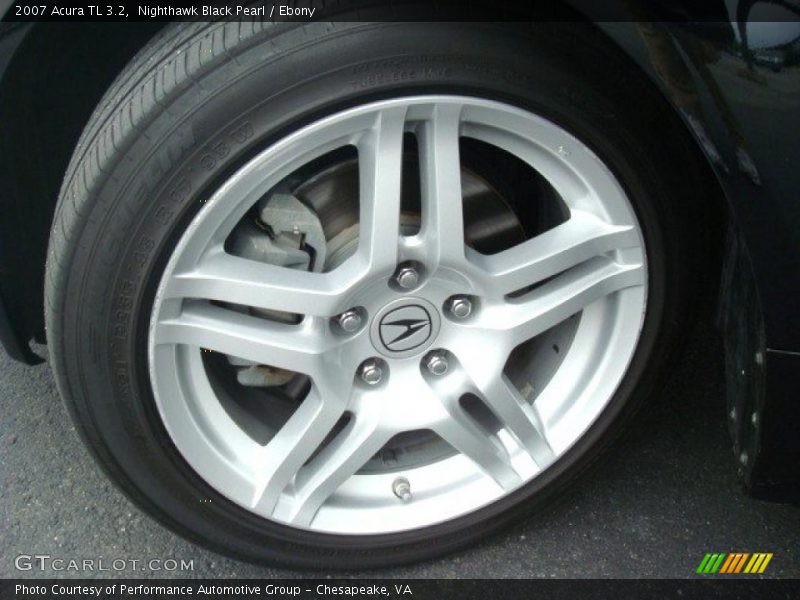 Nighthawk Black Pearl / Ebony 2007 Acura TL 3.2