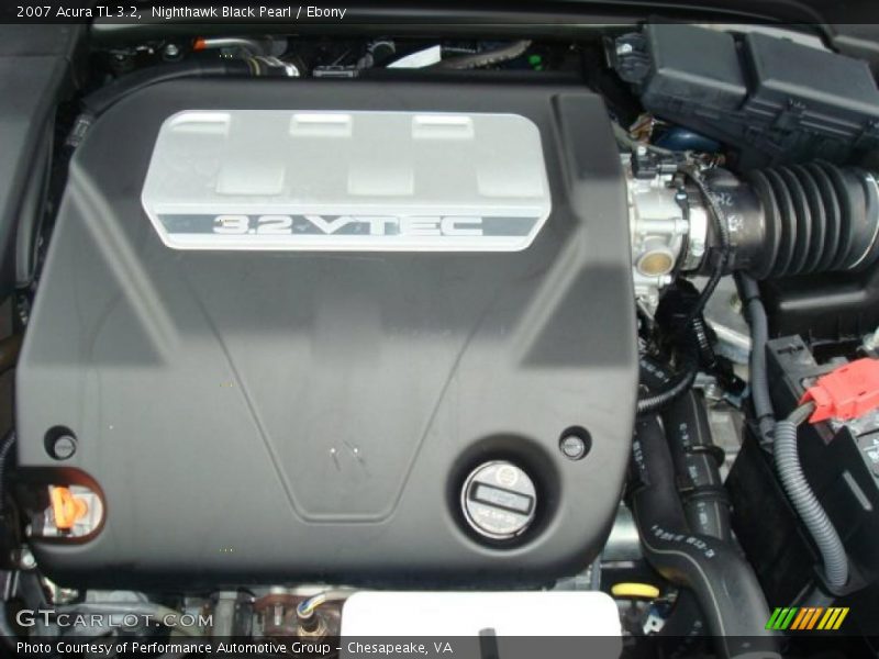 Nighthawk Black Pearl / Ebony 2007 Acura TL 3.2