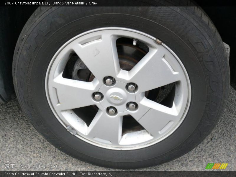 Dark Silver Metallic / Gray 2007 Chevrolet Impala LT