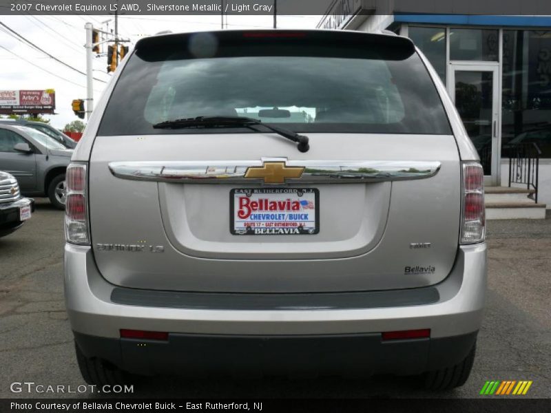 Silverstone Metallic / Light Gray 2007 Chevrolet Equinox LS AWD