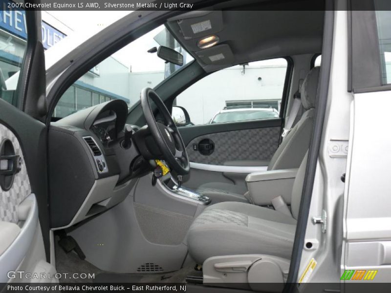 Silverstone Metallic / Light Gray 2007 Chevrolet Equinox LS AWD