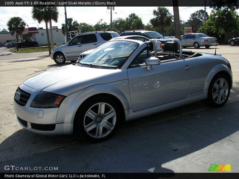 Light Silver Metallic / Ebony Black 2005 Audi TT 1.8T Roadster