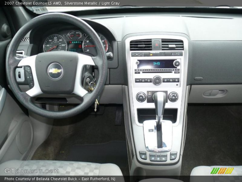 Silverstone Metallic / Light Gray 2007 Chevrolet Equinox LS AWD