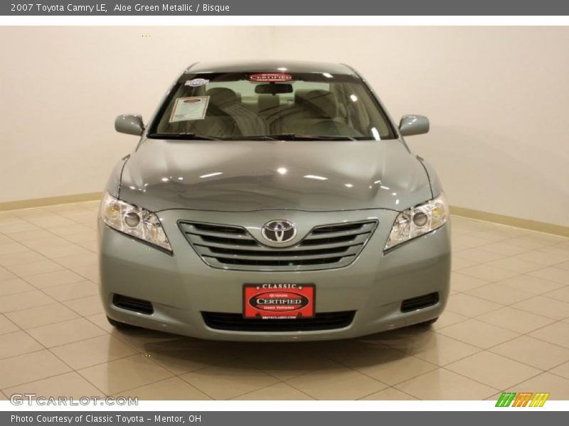 Aloe Green Metallic / Bisque 2007 Toyota Camry LE