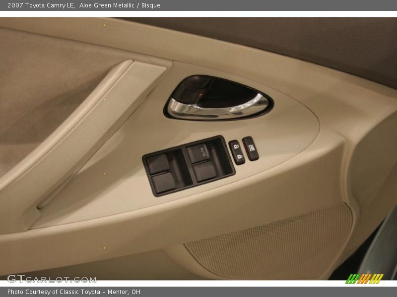 Aloe Green Metallic / Bisque 2007 Toyota Camry LE