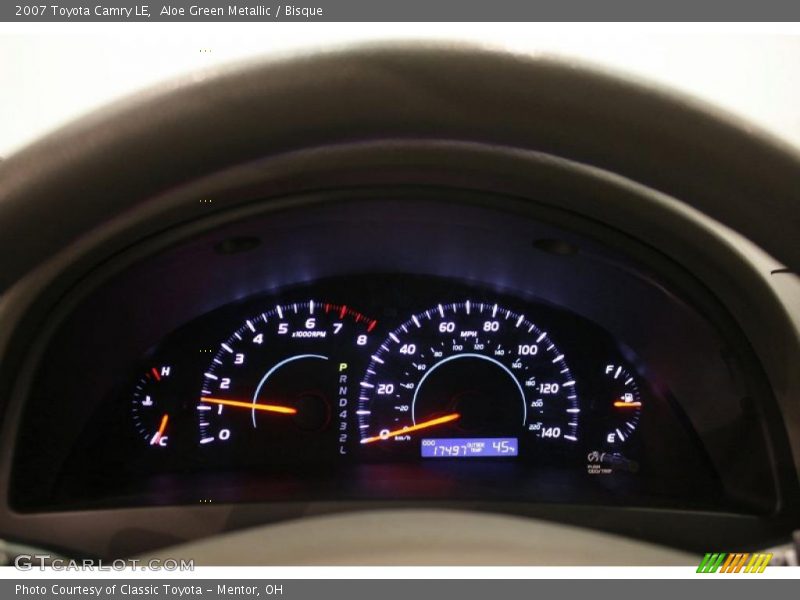 Aloe Green Metallic / Bisque 2007 Toyota Camry LE