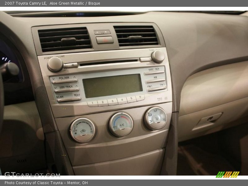Aloe Green Metallic / Bisque 2007 Toyota Camry LE