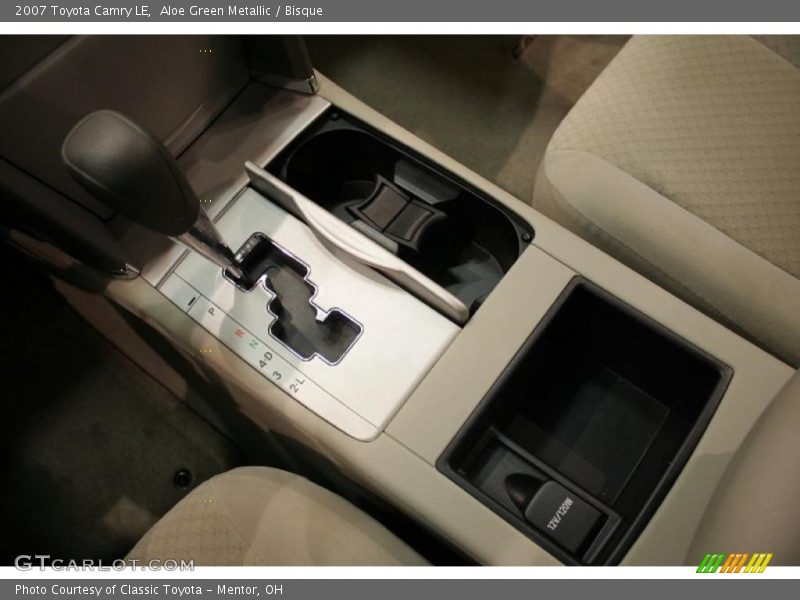 Aloe Green Metallic / Bisque 2007 Toyota Camry LE