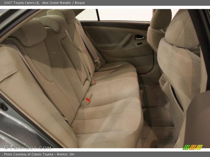 Aloe Green Metallic / Bisque 2007 Toyota Camry LE