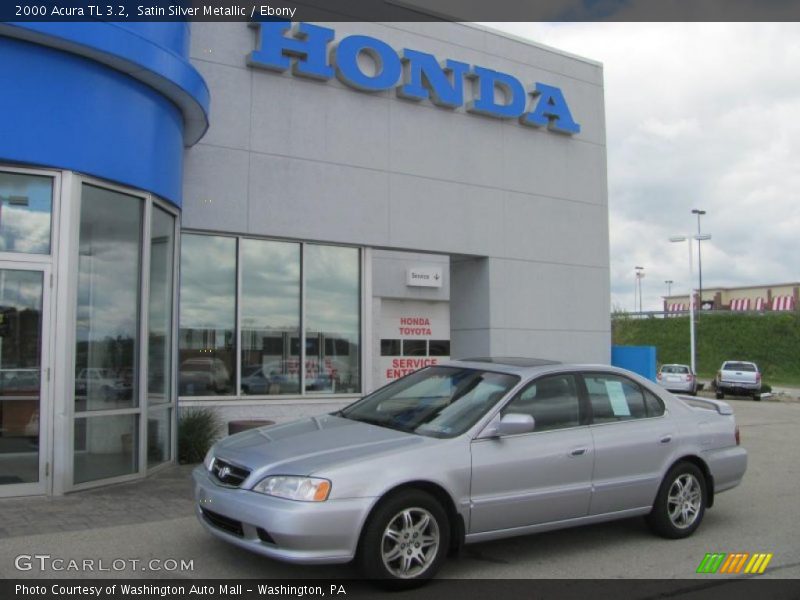 Satin Silver Metallic / Ebony 2000 Acura TL 3.2
