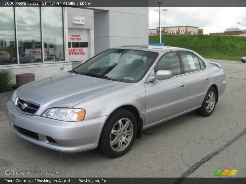 Satin Silver Metallic / Ebony 2000 Acura TL 3.2