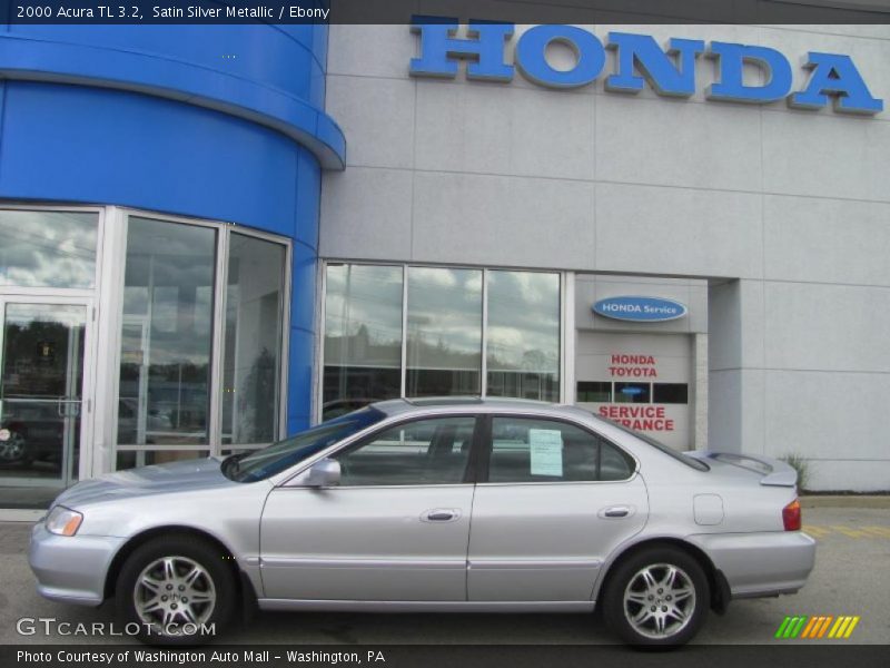 Satin Silver Metallic / Ebony 2000 Acura TL 3.2