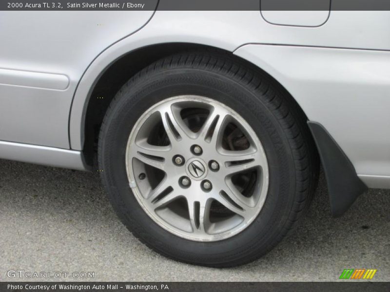 Satin Silver Metallic / Ebony 2000 Acura TL 3.2