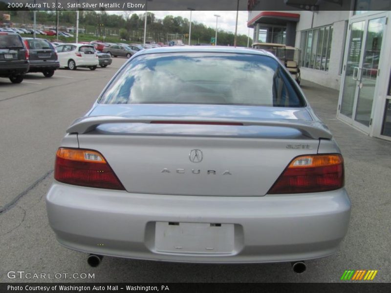 Satin Silver Metallic / Ebony 2000 Acura TL 3.2