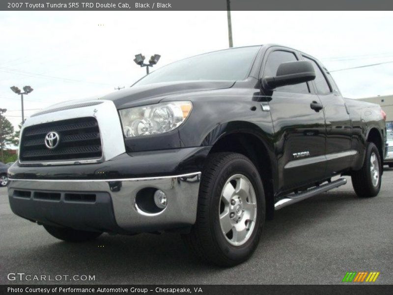 Black / Black 2007 Toyota Tundra SR5 TRD Double Cab