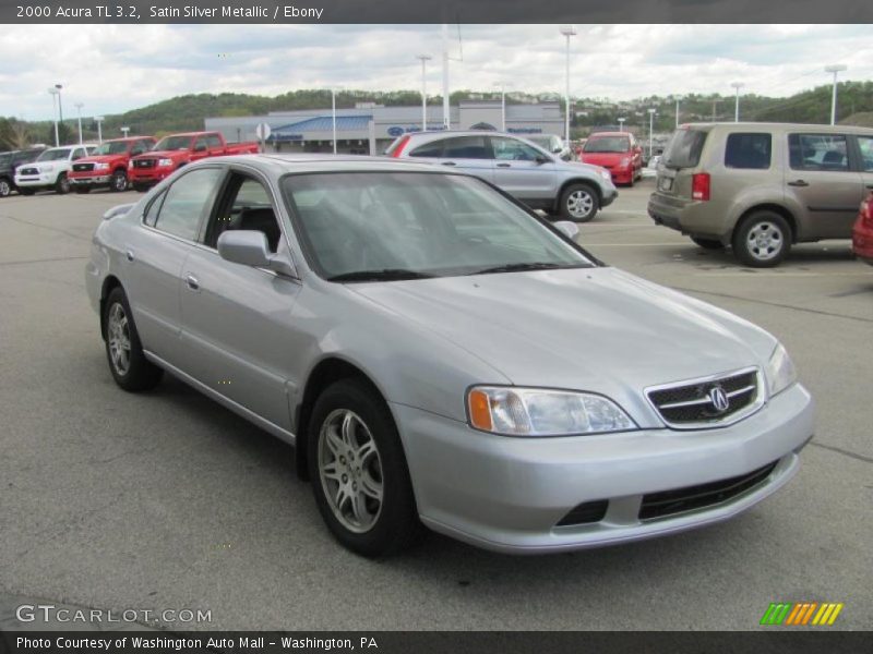 Satin Silver Metallic / Ebony 2000 Acura TL 3.2