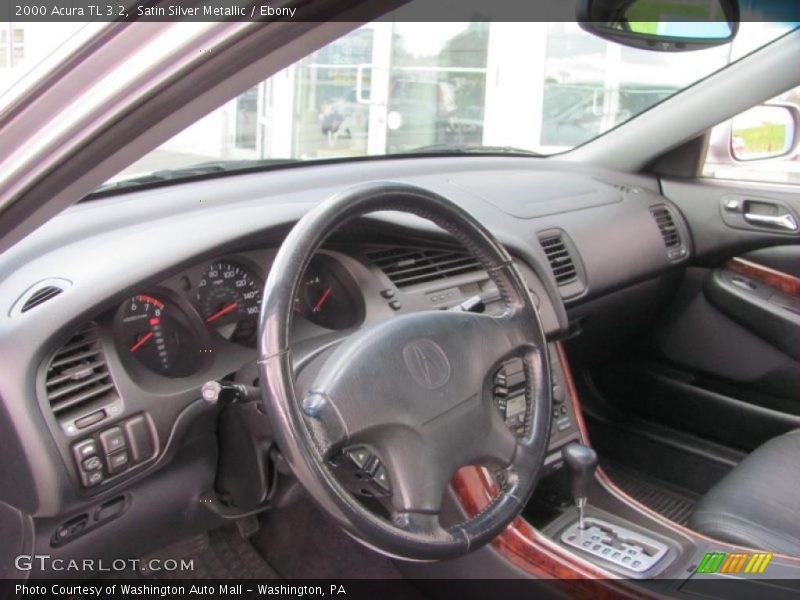 Satin Silver Metallic / Ebony 2000 Acura TL 3.2
