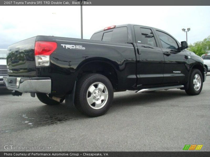 Black / Black 2007 Toyota Tundra SR5 TRD Double Cab