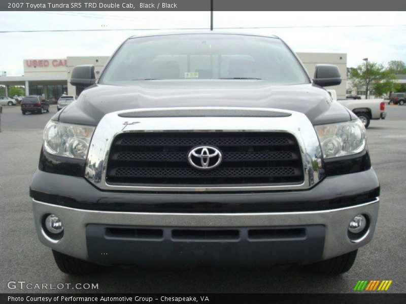 Black / Black 2007 Toyota Tundra SR5 TRD Double Cab