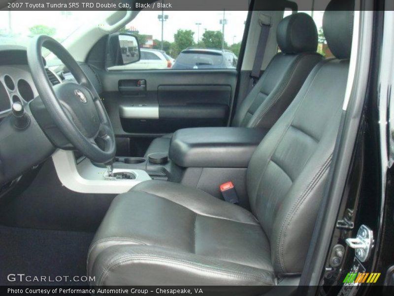 Black / Black 2007 Toyota Tundra SR5 TRD Double Cab