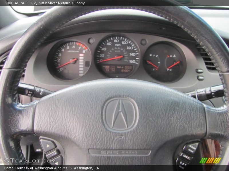 Satin Silver Metallic / Ebony 2000 Acura TL 3.2