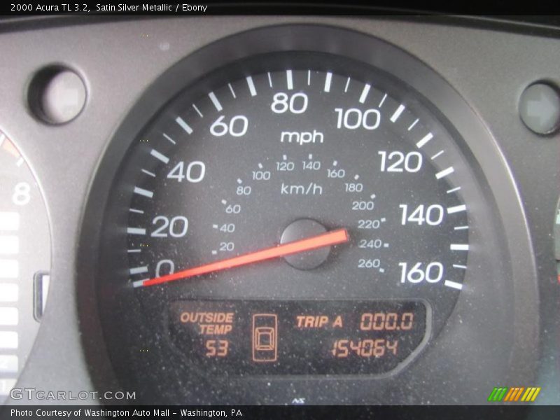 Satin Silver Metallic / Ebony 2000 Acura TL 3.2