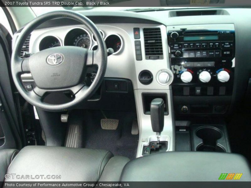 Black / Black 2007 Toyota Tundra SR5 TRD Double Cab