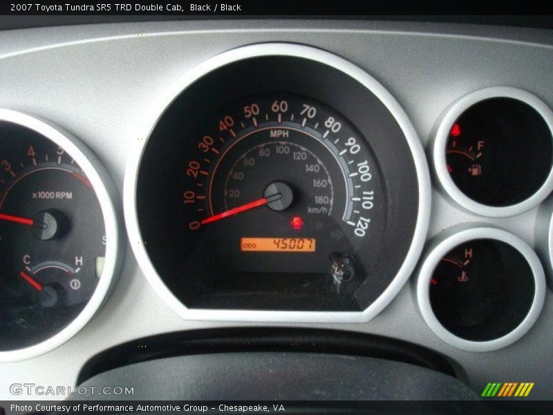 Black / Black 2007 Toyota Tundra SR5 TRD Double Cab