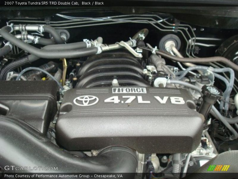 Black / Black 2007 Toyota Tundra SR5 TRD Double Cab