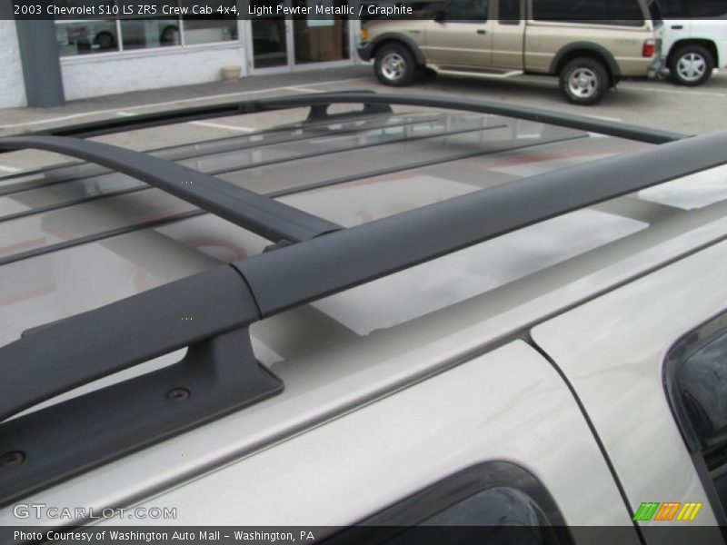 Light Pewter Metallic / Graphite 2003 Chevrolet S10 LS ZR5 Crew Cab 4x4
