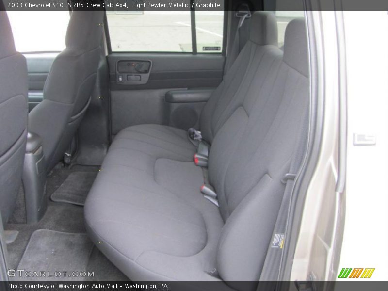 Light Pewter Metallic / Graphite 2003 Chevrolet S10 LS ZR5 Crew Cab 4x4