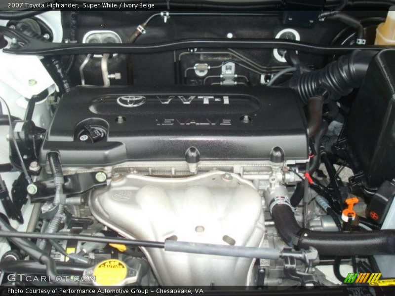 Super White / Ivory Beige 2007 Toyota Highlander