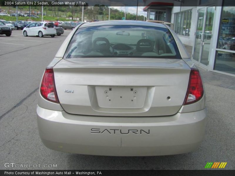 Golden Wheat / Tan 2004 Saturn ION 2 Sedan
