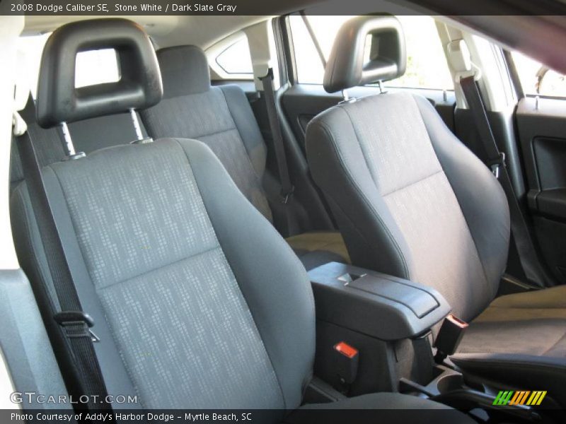 Stone White / Dark Slate Gray 2008 Dodge Caliber SE