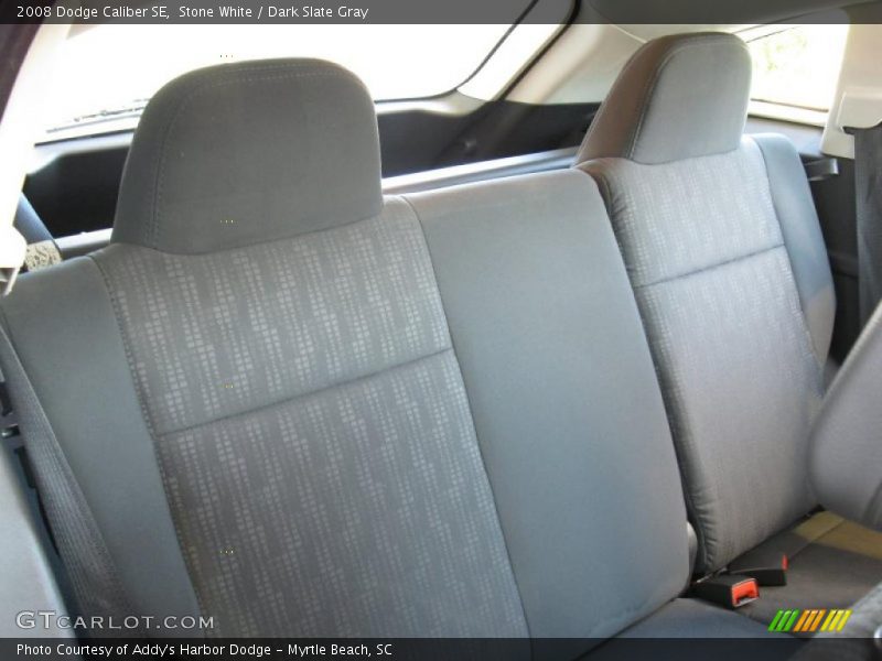 Stone White / Dark Slate Gray 2008 Dodge Caliber SE