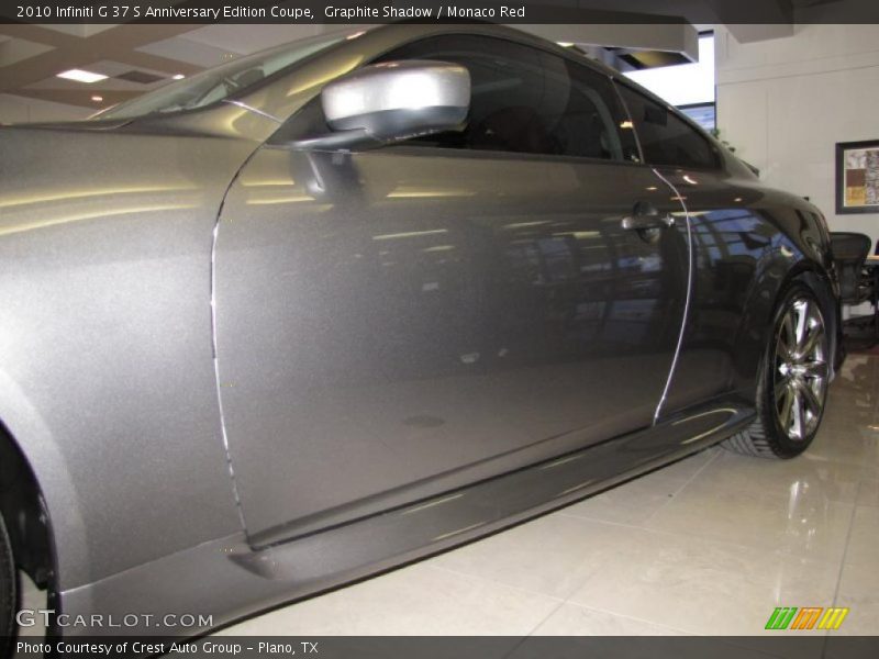 Graphite Shadow / Monaco Red 2010 Infiniti G 37 S Anniversary Edition Coupe
