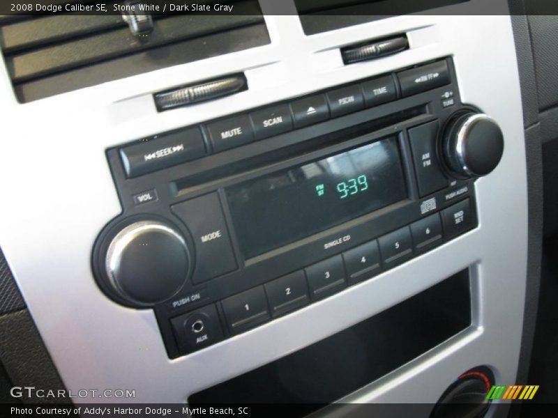 Stone White / Dark Slate Gray 2008 Dodge Caliber SE
